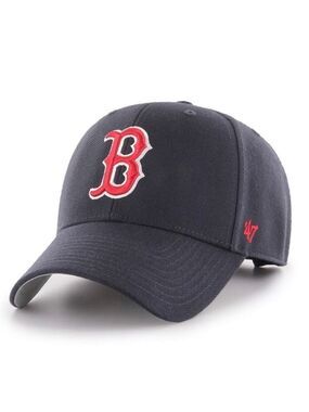 47 Boston Red Sox MLB On Field MVP Primary Replica Navy Blue Adjustable Hat Cap
